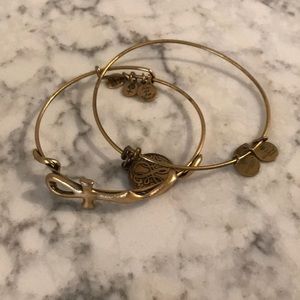 Alex and Ani bracelet set